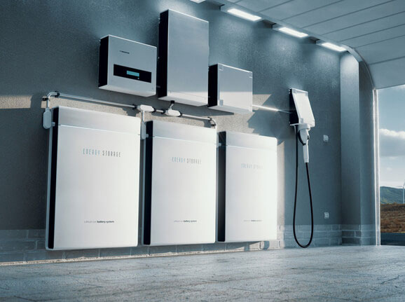Home battery storage system installed by SRM Solar in Yorkshire